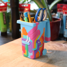 Load image into Gallery viewer, psychedelic Pencil Holder acrylic